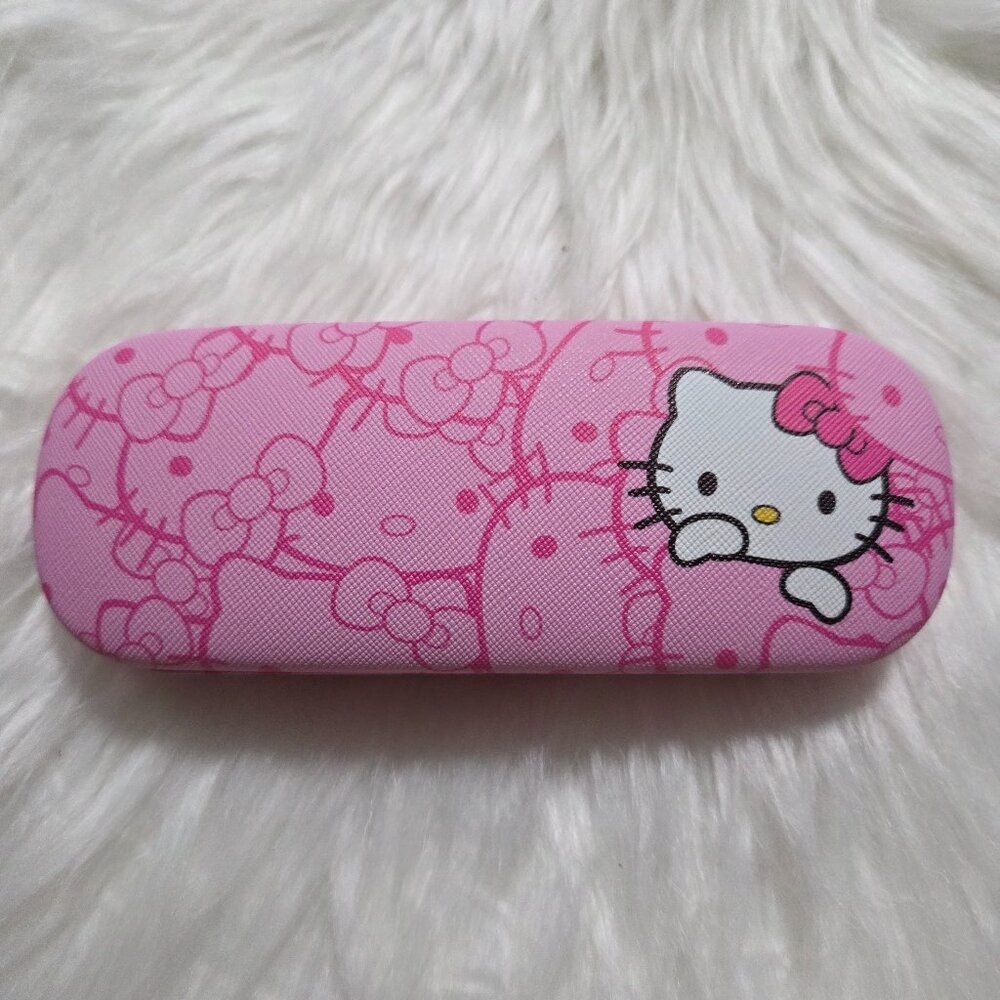 Hello Kitty Glasses Case w/ Cleaning Cloth